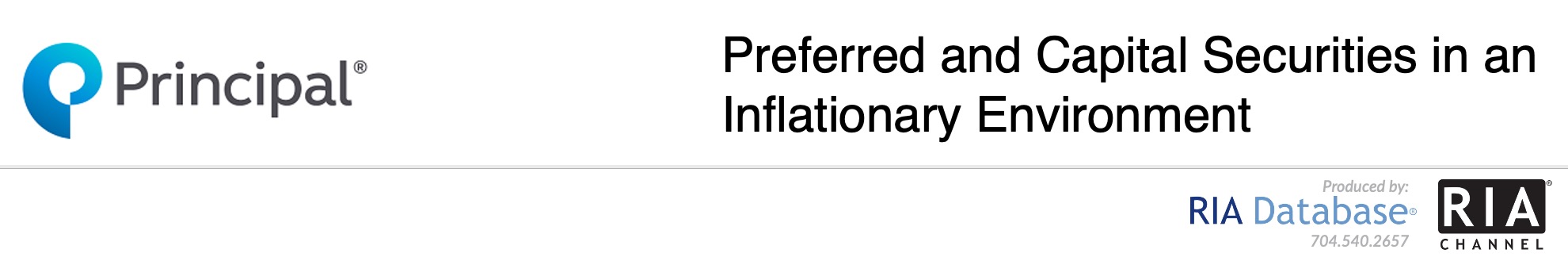 Preferred and Capital Securities in an Inflationary Environment