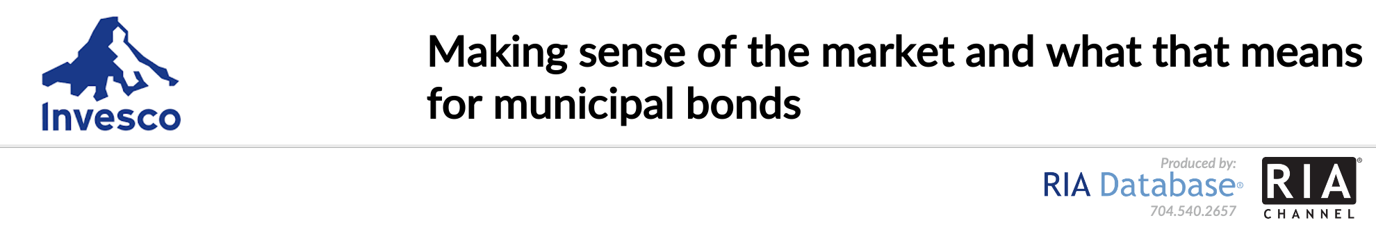 Making sense of the market and what that means for municipal bonds