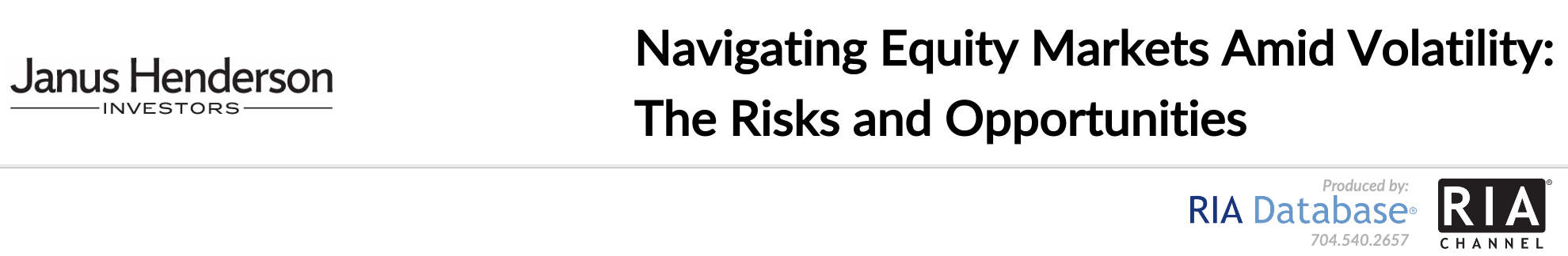 Navigating Equity Markets Amid Volatility: The Risks and Opportunities


