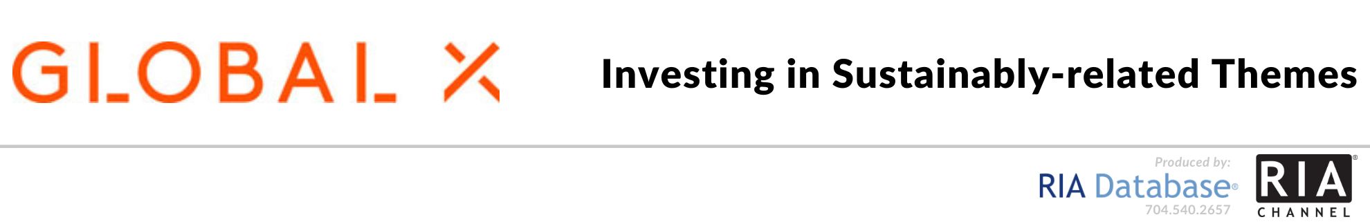 Investing in Sustainably-related Themes