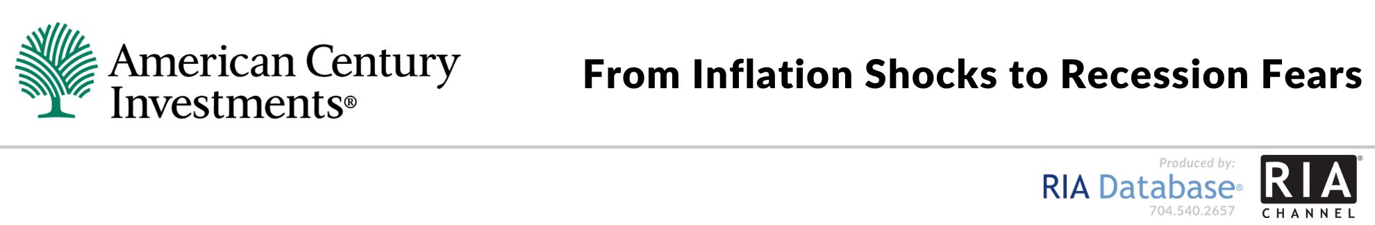 From Inflation Shocks to Recession Fears
