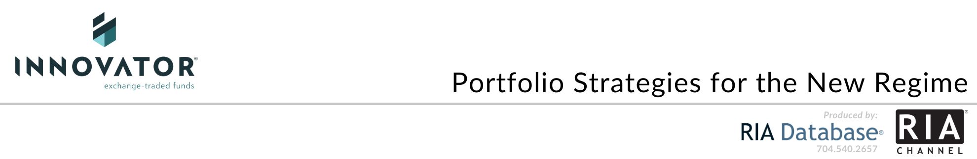 Portfolio Strategies for the New Regime