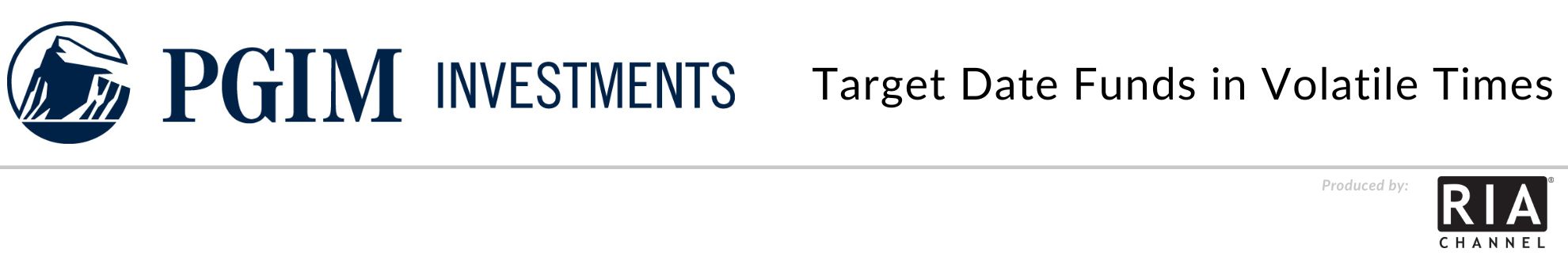 Target Date Funds in Volatile times