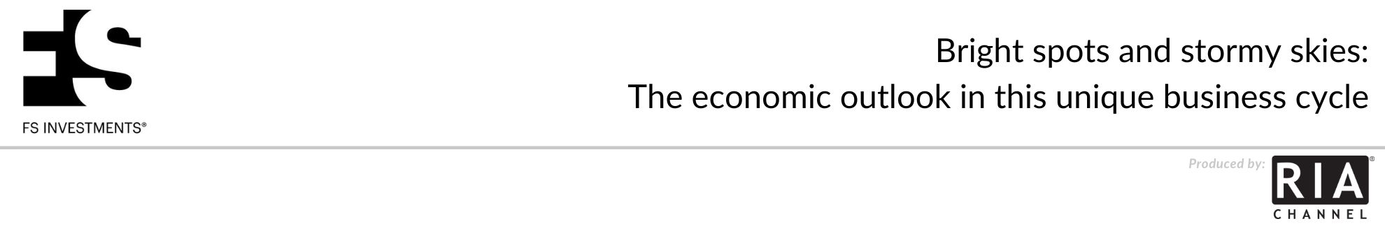 Bright spots and stormy skies: The economic outlook in this unique business cycle