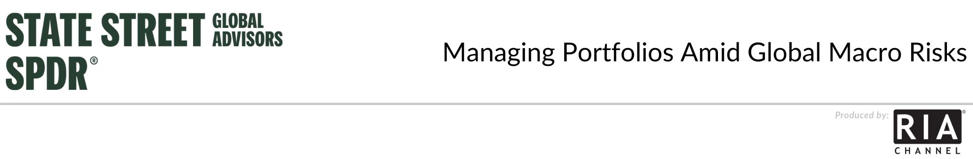 Managing Portfolios Amid Global Macro Risks