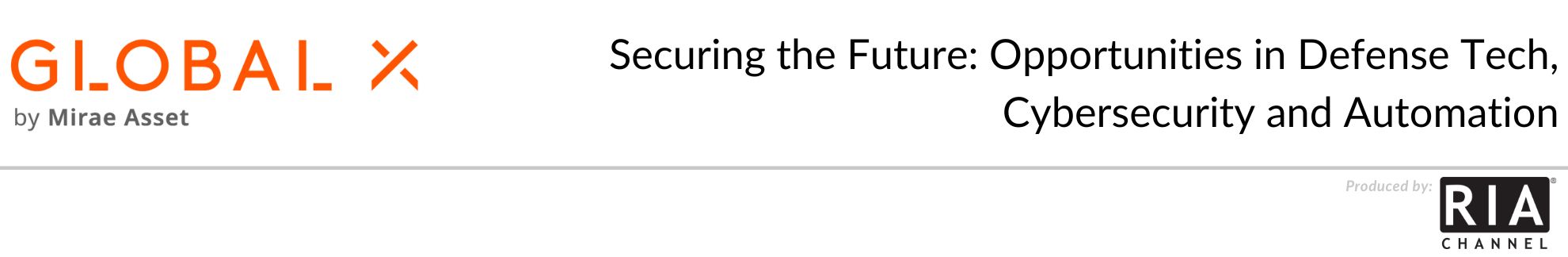 Securing the Future: Opportunities in Defense Tech, Cybersecurity, & Automation