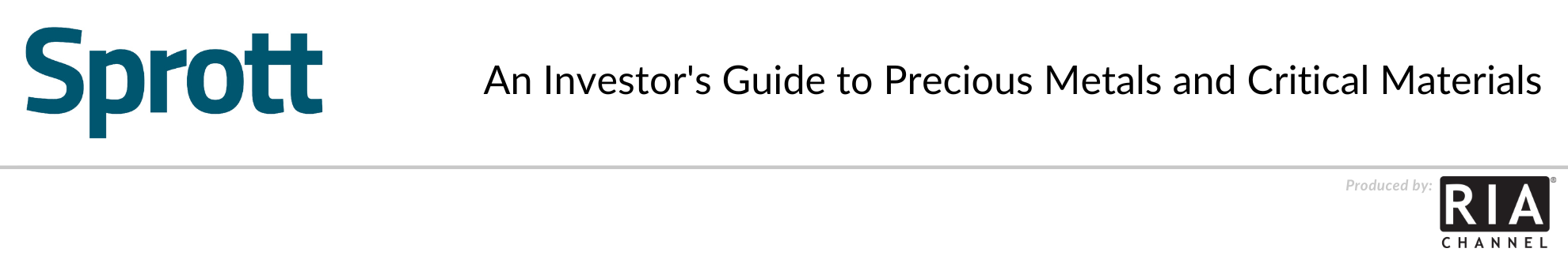 An Investor Guide to Precious Metals and Critical Materials