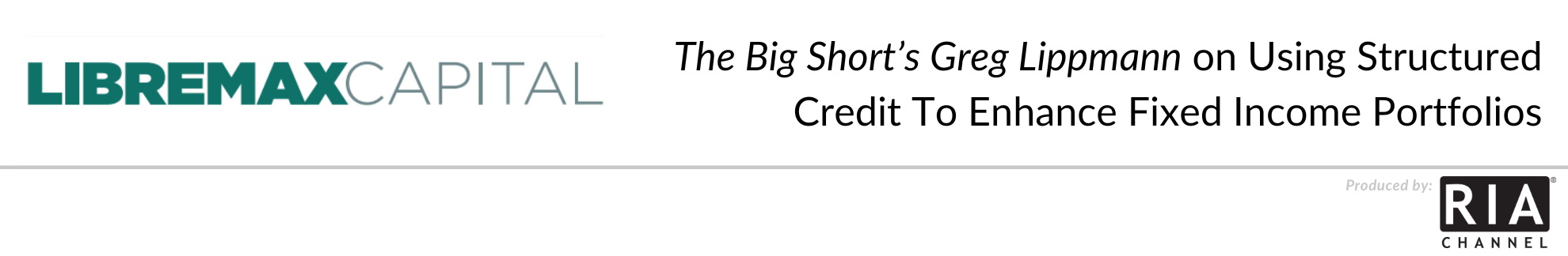 The Big Short’s Greg Lippmann on Using Structured Credit To Enhance Fixed Income Portfolios