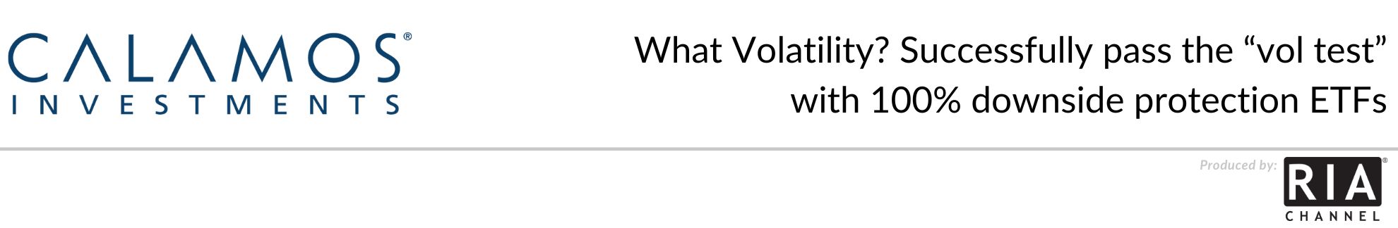 What Volatility? Successfully pass the “vol test” with 100% downside protection ETFs