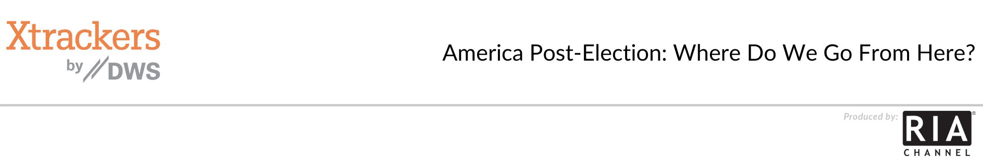 America Post-Election: Where Do We Go From Here?