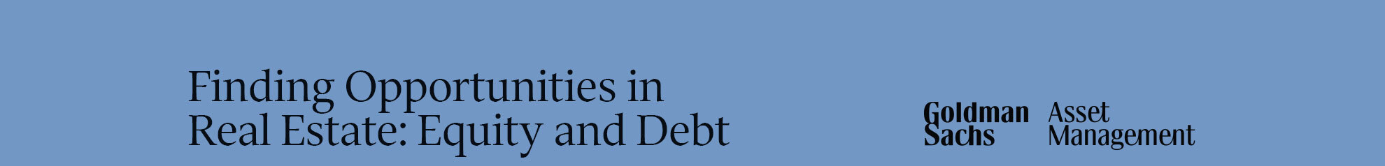   by Goldman Sachs Investment University